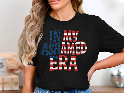 In My Ashamed Era Graphic Statement Shirt product