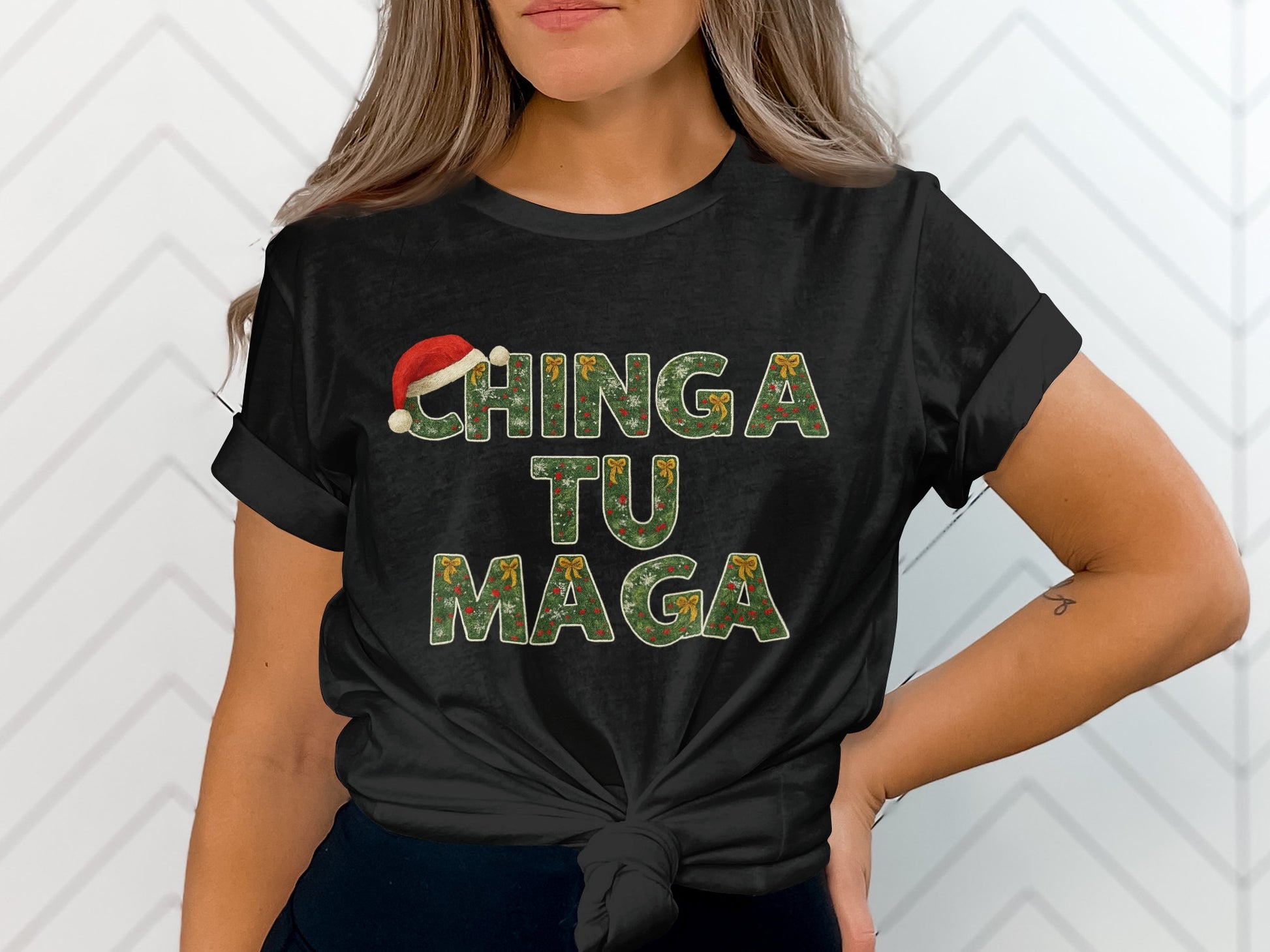 Chinga Tu Maga Graphic Shirt Festive Holiday Apparel