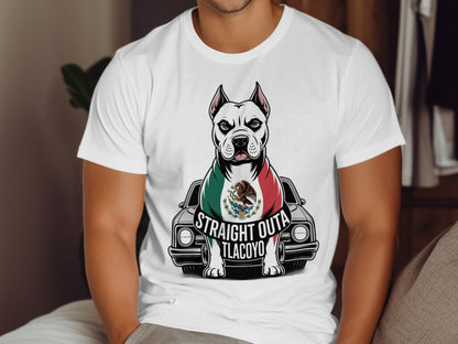 Straight Outta Tlacoyo Dog Graphic T-Shirt product