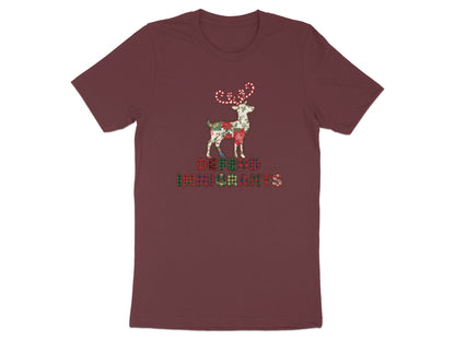 Reindeer Defend Immigrants Shirt with Holiday Theme