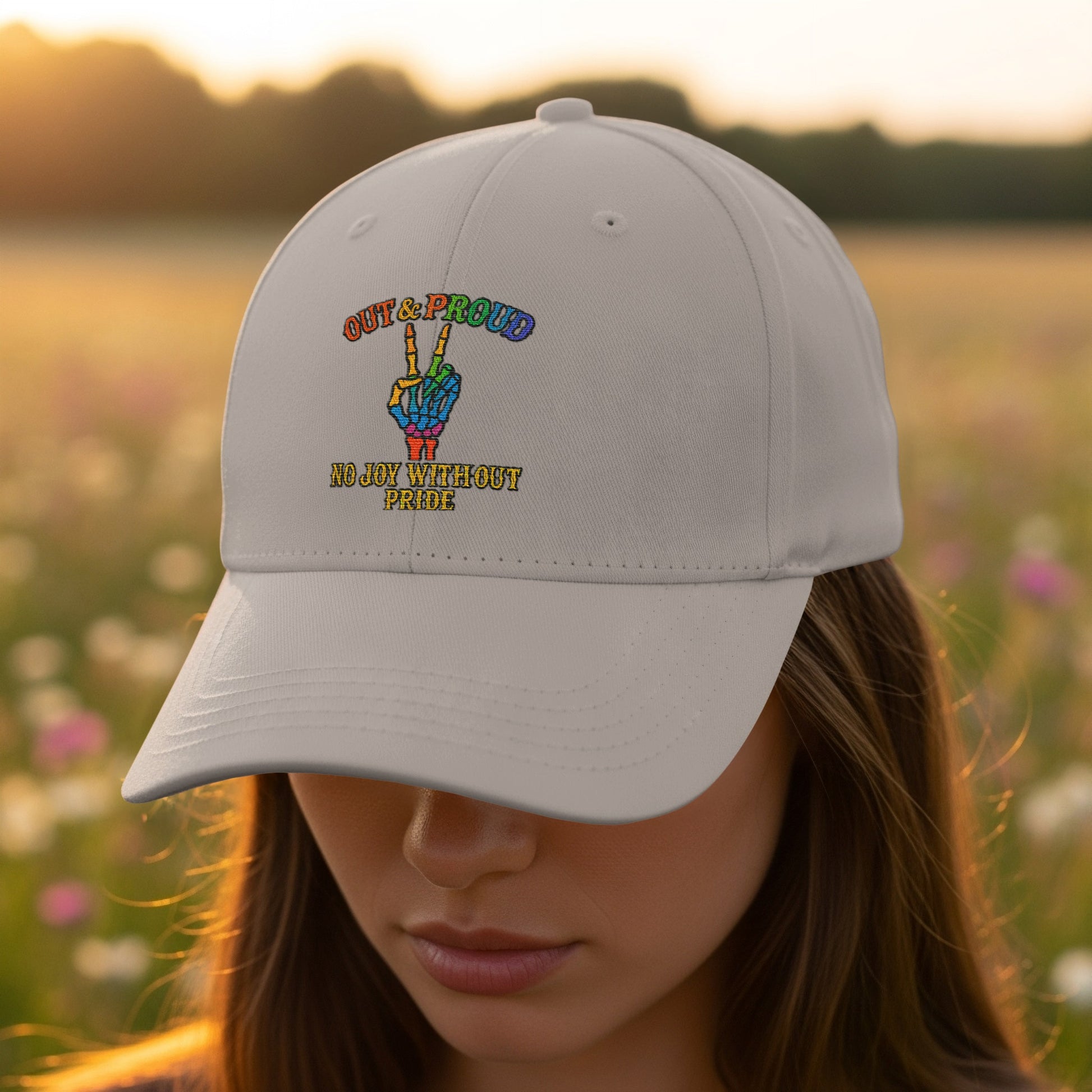 Out & Proud No Joy Without Pride Hat product