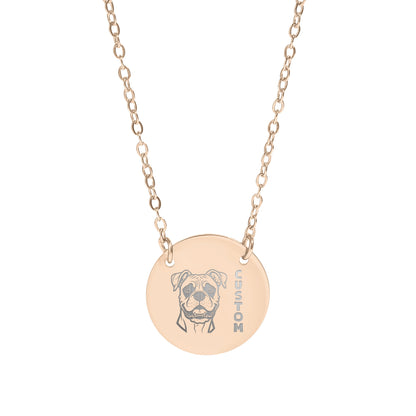 Boxer Dog Custom Personalized Necklace Pet Lover Gift