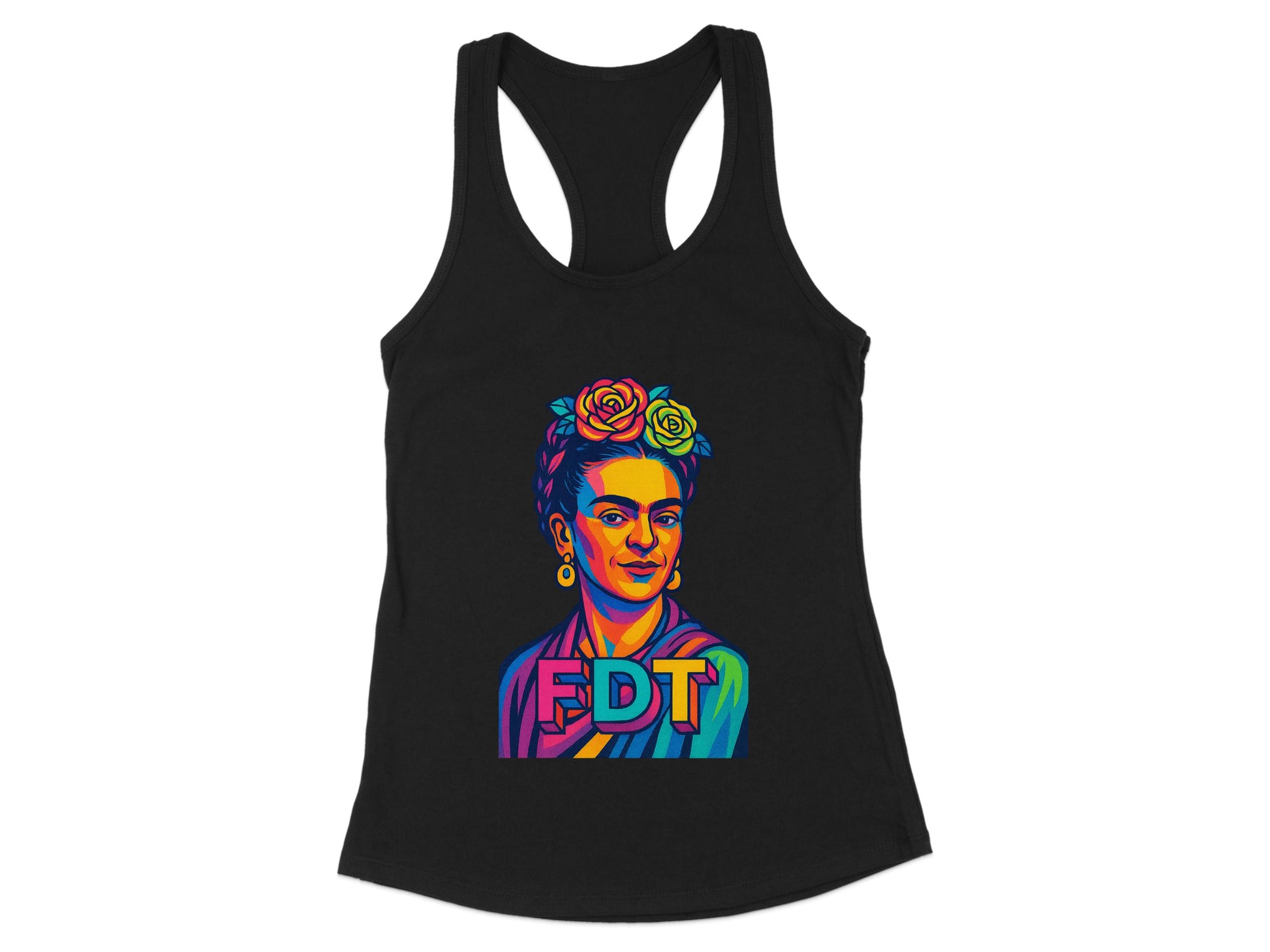 Vibrant Frida Artwork FDT Graphic Tank Top product type