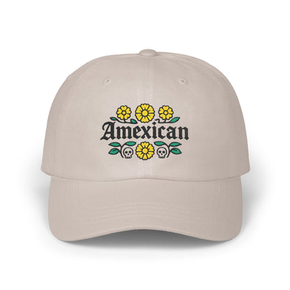 Mexican Skull Flower Design Baseball Cap product type