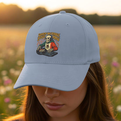 Skull Graphic Embroidered Baseball Cap product