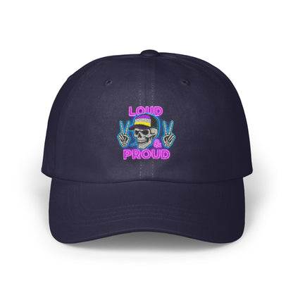 Bold Loud and Proud Skull Graphic Cap product