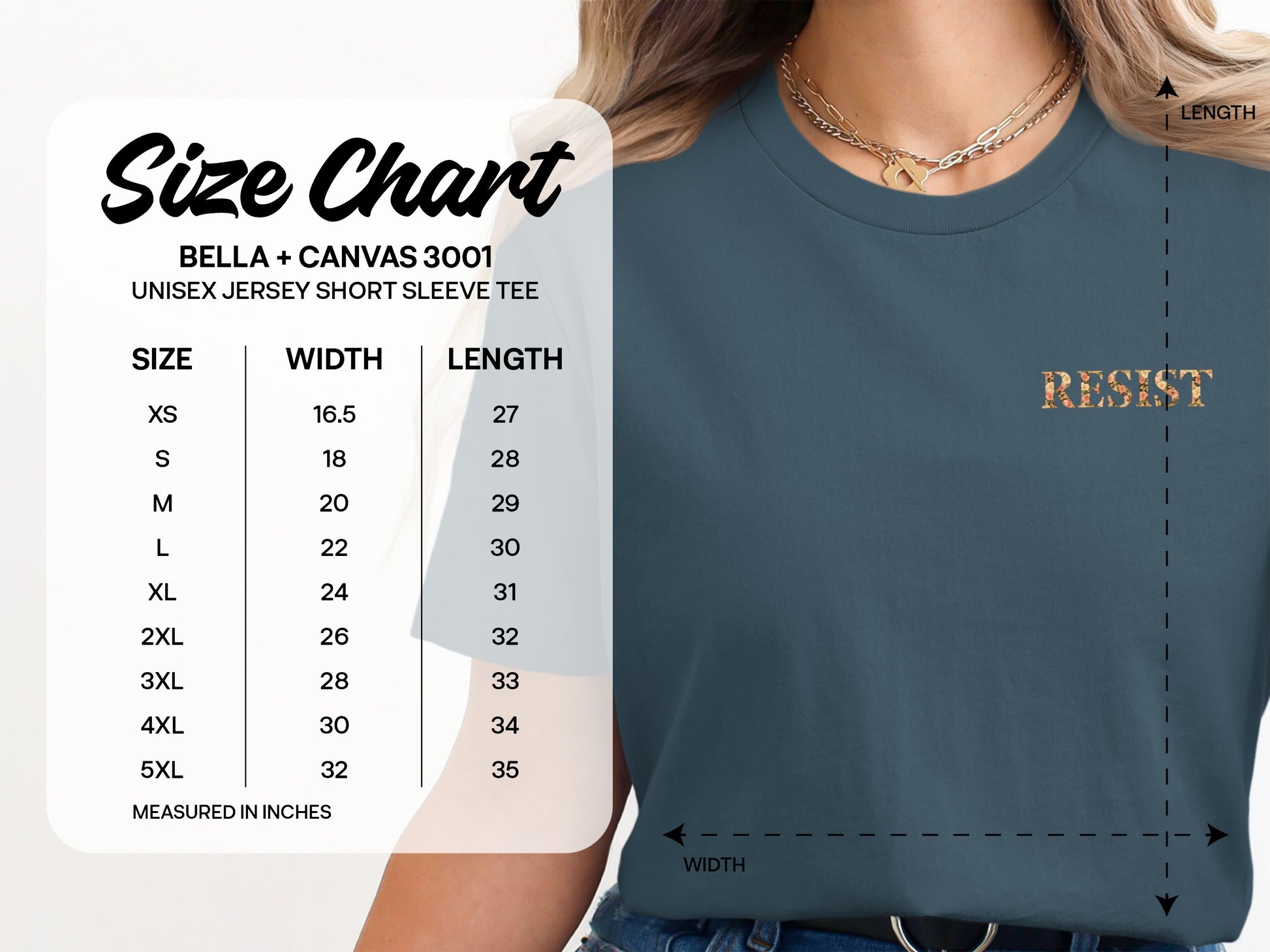 Resist Bella Canvas Unisex Jersey Short Sleeve Tee