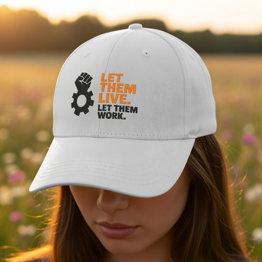 Let Them Live Let Them Work Motivational Cap product