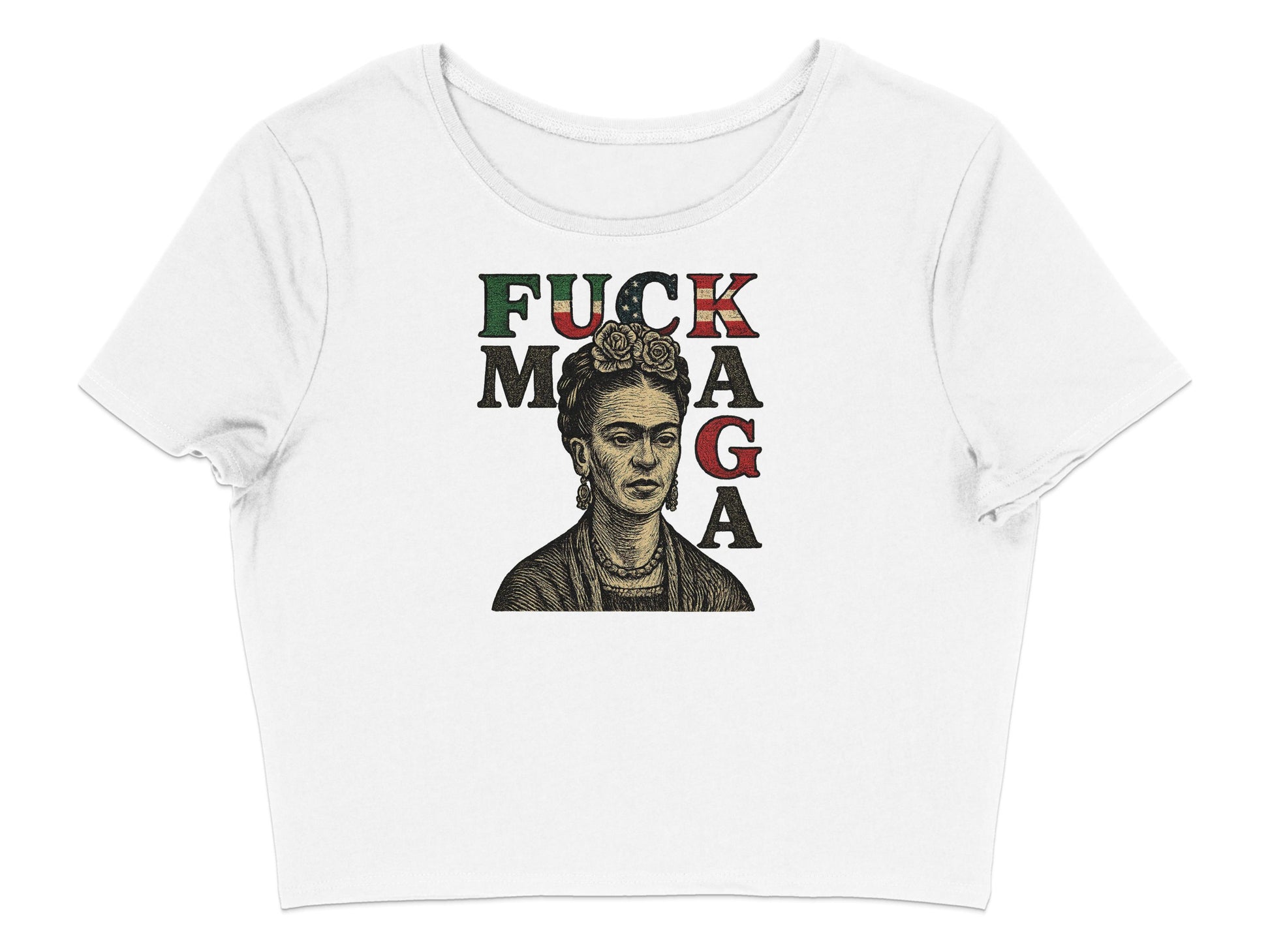 Fuck Maga Kaga Graphic Crop Top product