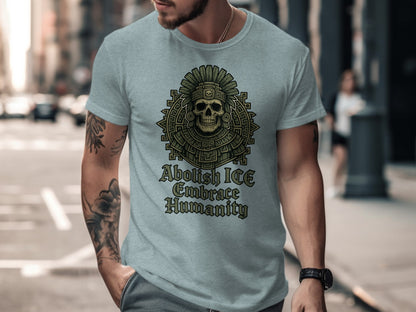 Abolish ICE Embrace Humanity Graphic Tee Product