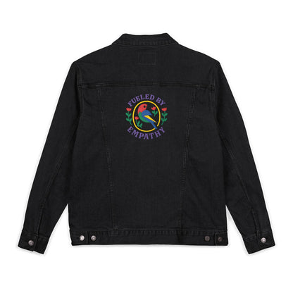Embroidered Unisex Denim Jacket - Express Yourself with Unique Stitching, Casual Streetwear, Summer Festivals, Gifts for Trendsetters, [...]