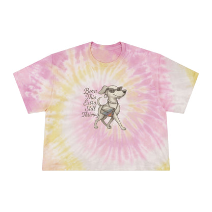 Women's Tie-Dye Crop Tee