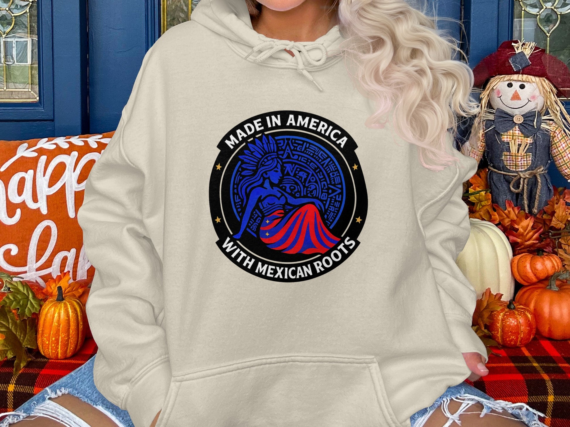 Made in America with Mexican Roots hoodie product