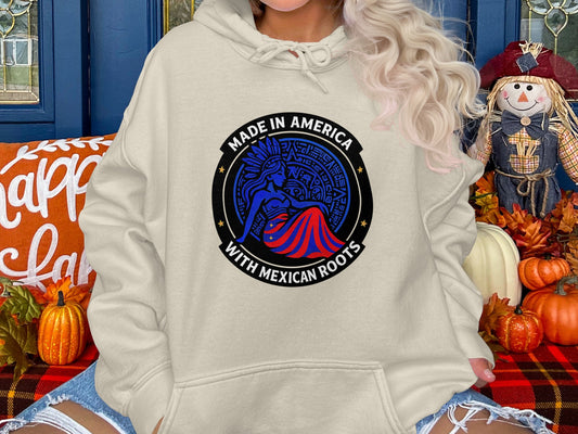 Made in America with Mexican Roots hoodie product