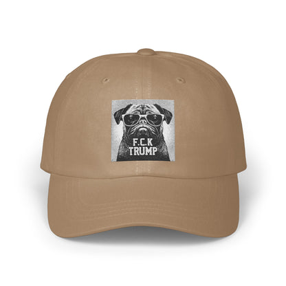 F C K Trump Hat with Sunglasses Wearing Dog product