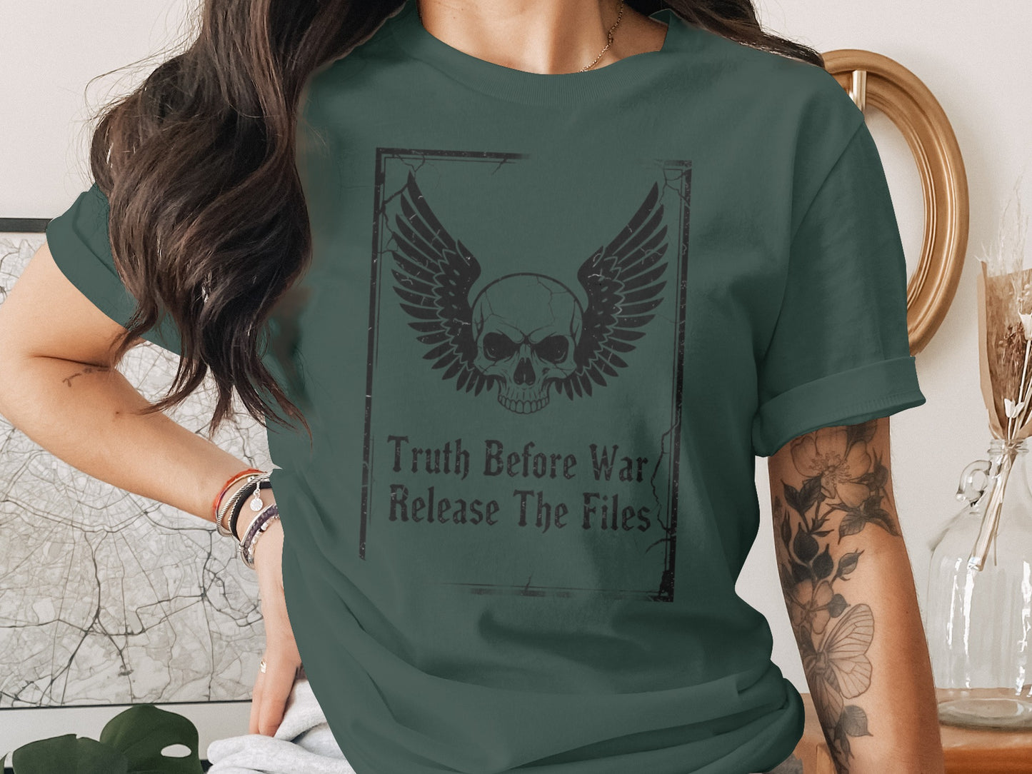 Truth Before War Release The Files T-shirt