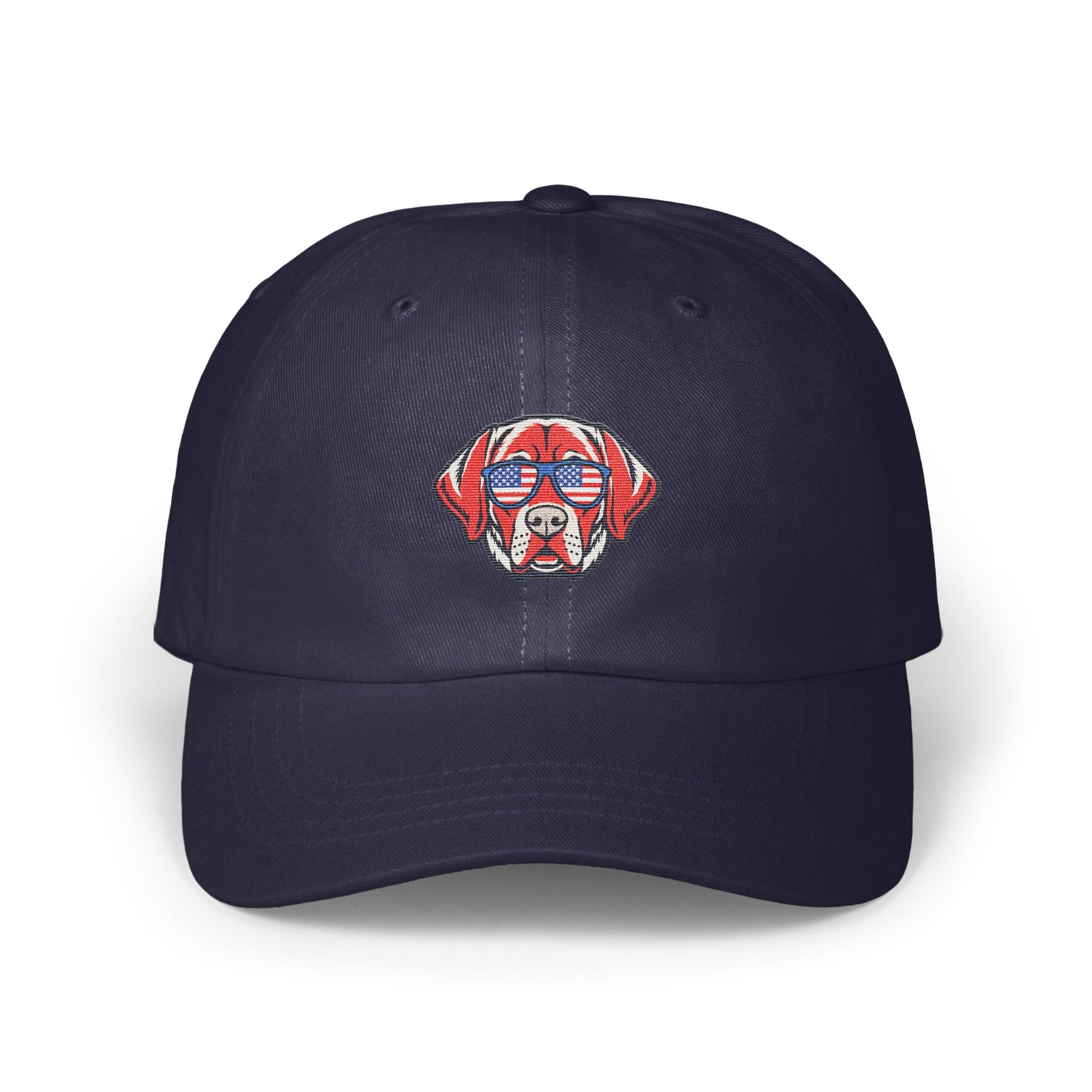 Stylish Dog with Sunglasses Embroidered Hat product