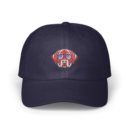 Stylish Dog with Sunglasses Embroidered Hat product