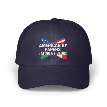 American By Papers Latino By Blood Hat product