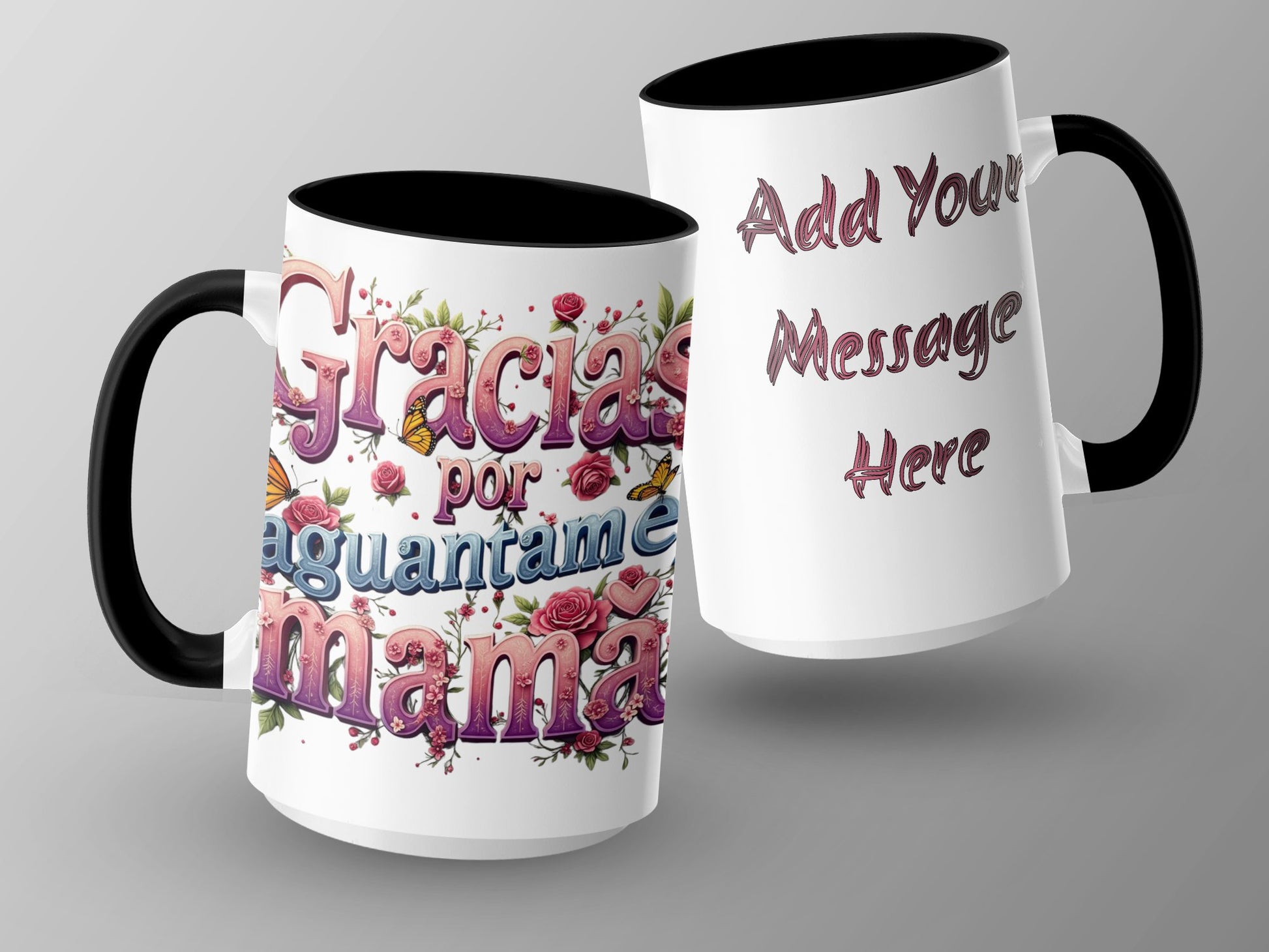 Personalized Gracias Por Soportarme Mama Mug product