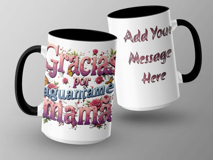 Personalized Gracias Por Soportarme Mama Mug product