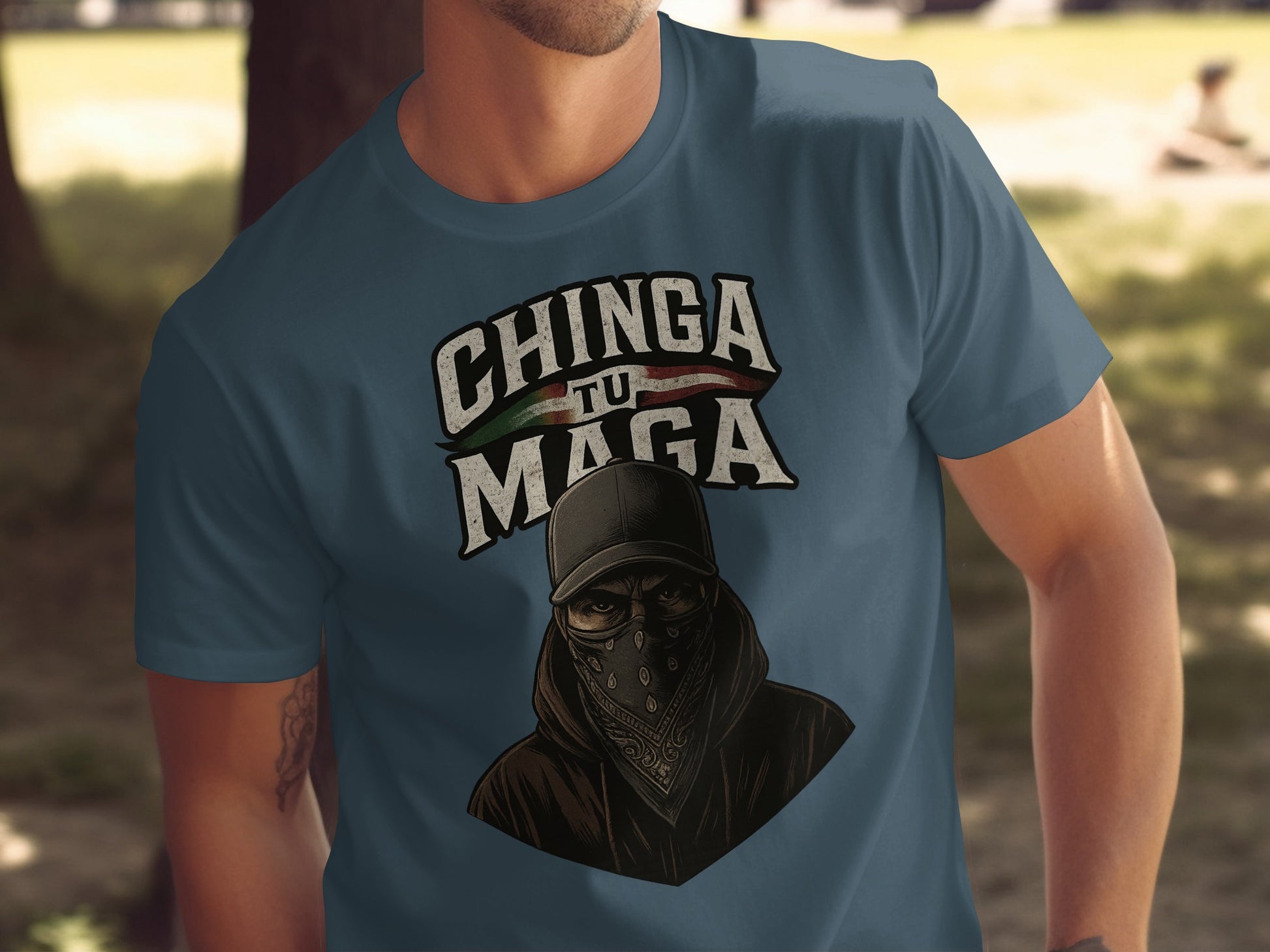 Chinga Tu Maga Graphic Statement T-shirt product type
