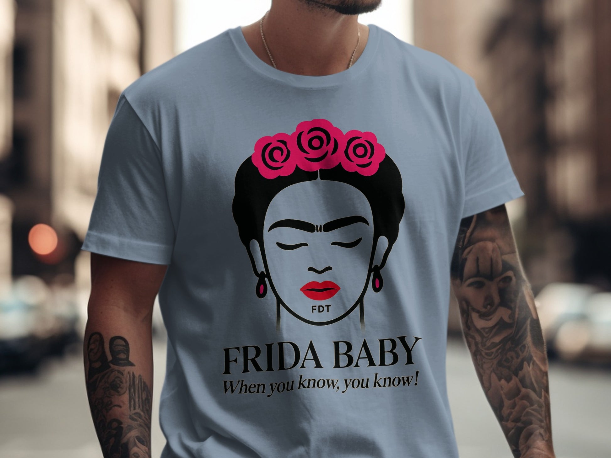 Frida Baby Motivational Graphic T-Shirt product type