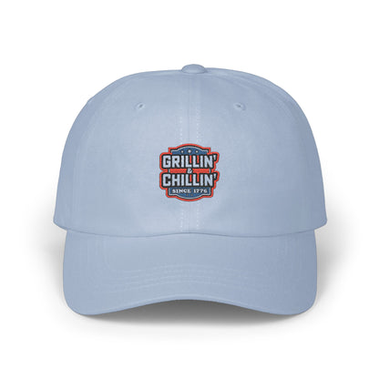 Grillin' Chillin' Since 1776 Baseball Cap product