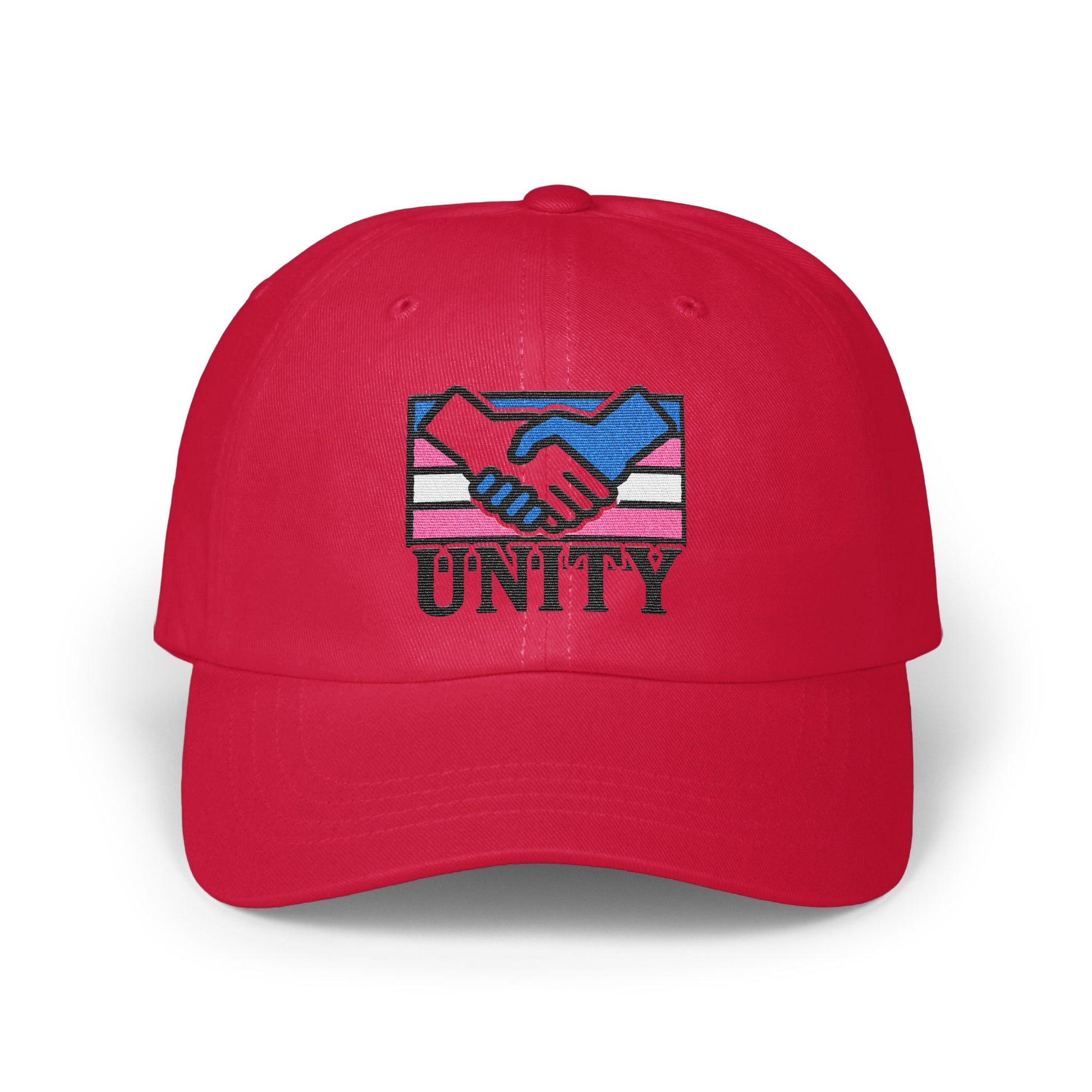 Unity Symbol on Red Hat Fashionable Cap product