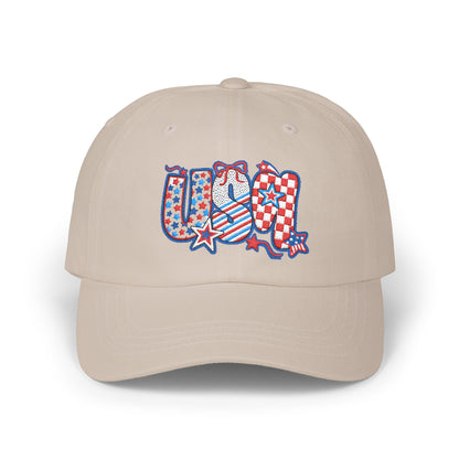 Embroidery Hat 4th of July Patriotic Dad Cap | USA Cap, Summer Hat, Casual Headwear, Father's Day Gift, Independence Day Accessory, Outdoor Cap