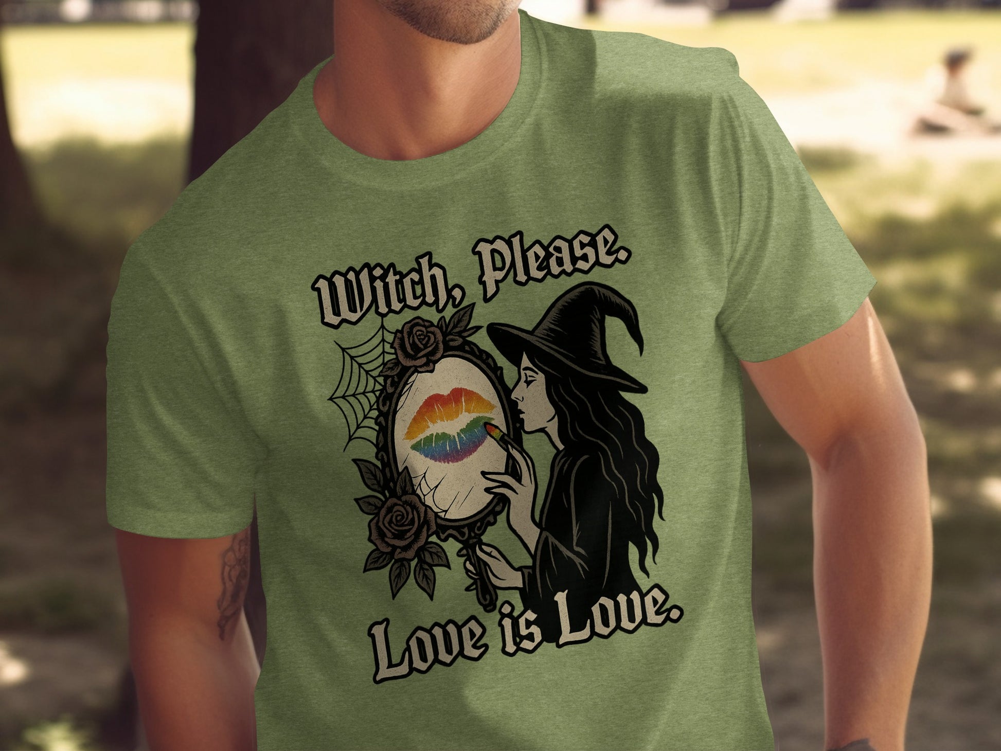 Witch Please Love is Love Graphic Tee product