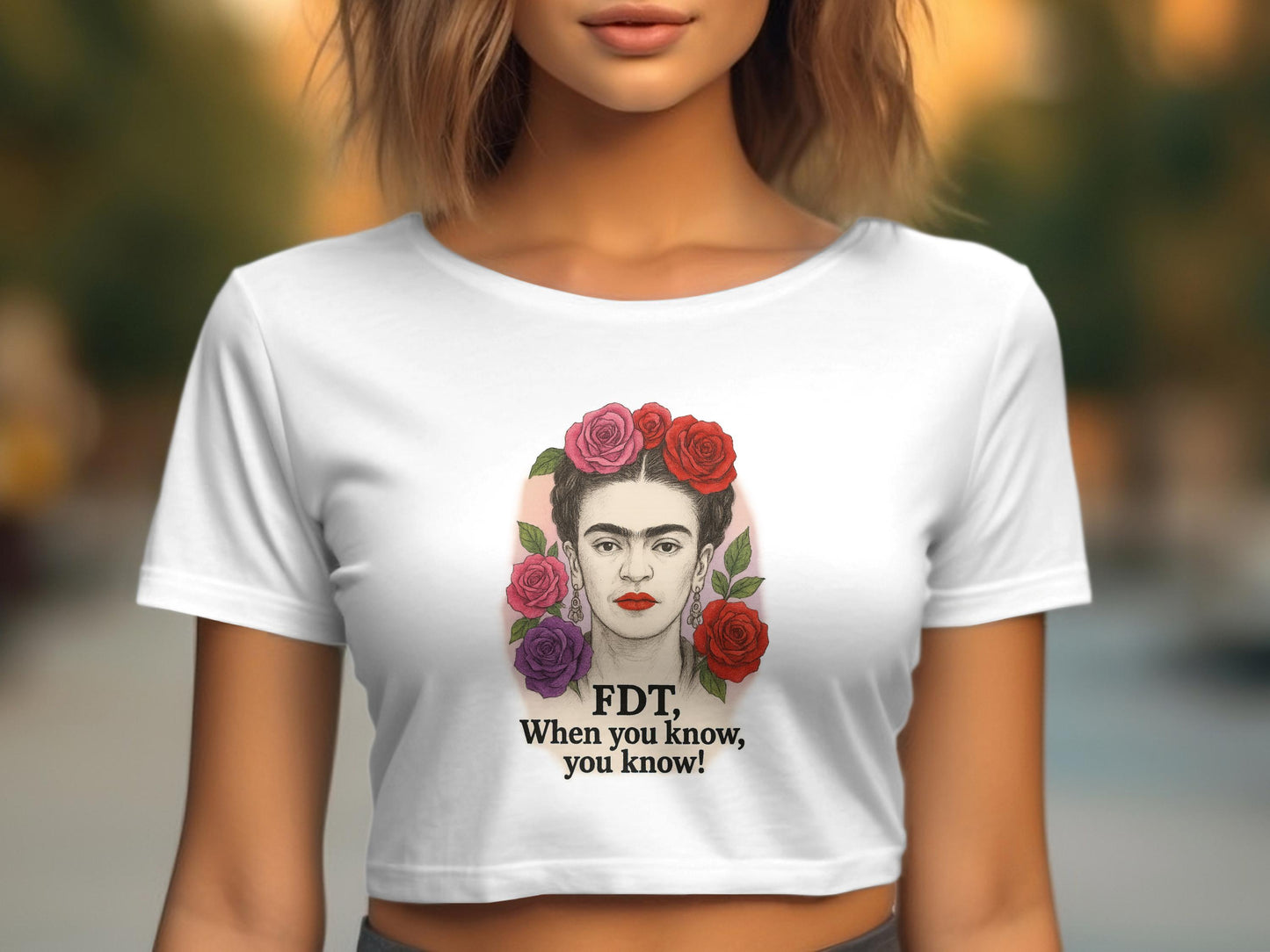 Frida Inspired FDT When You Know You Know T-Shirt product
