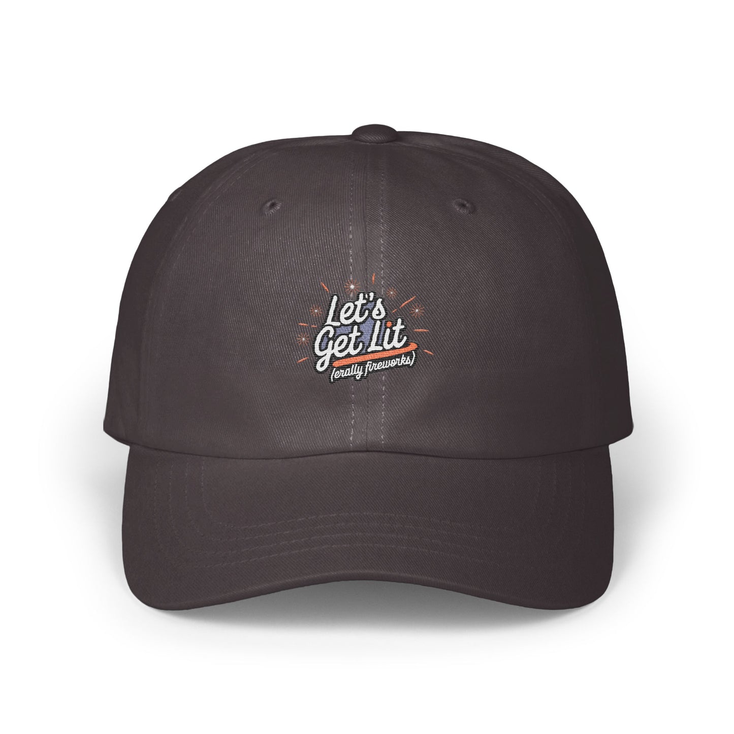 Let's Get Lit Dad Hat Embroidered Hat product