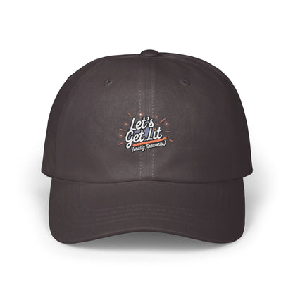 Let's Get Lit Dad Hat Embroidered Hat product