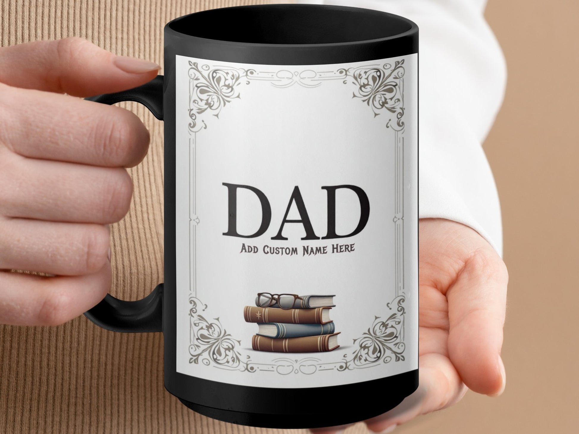 Personalized Dad Coffee Mug Customizable Gift product