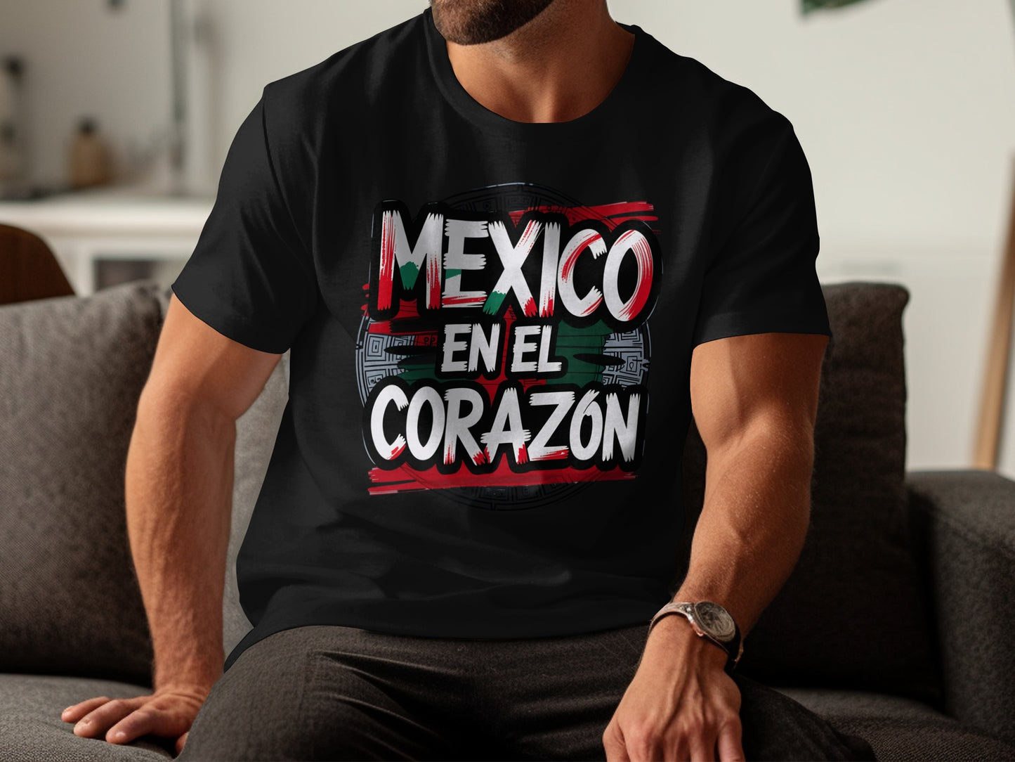 Mexico En El Corazon Graphic Tee product