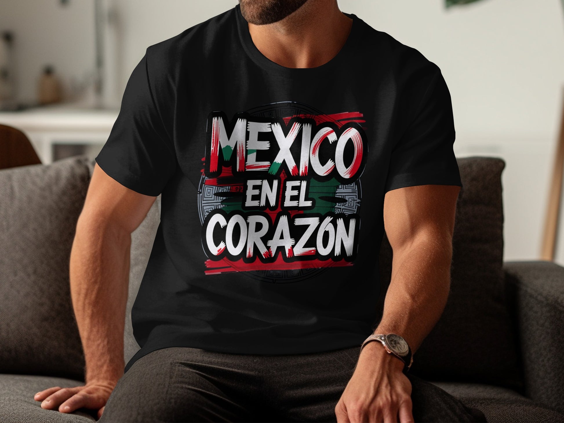 Mexico En El Corazon Graphic Tee product