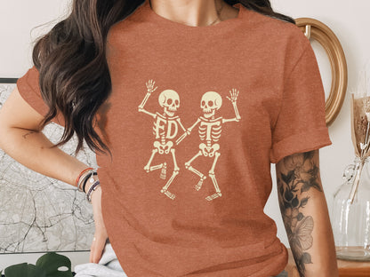 Dancing Skeletons Graphic Tee product