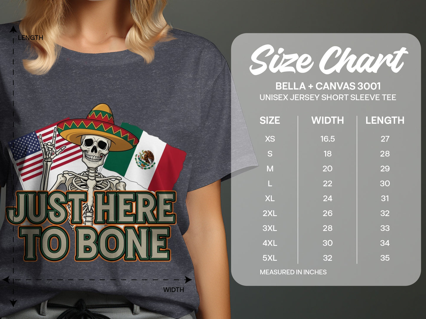 Just Here to Bone Graphic T-shirt product type
