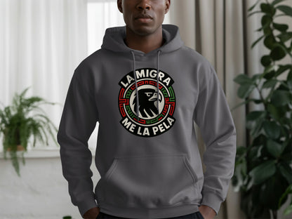 La Migra Me La Pela Graphic Hoodie product