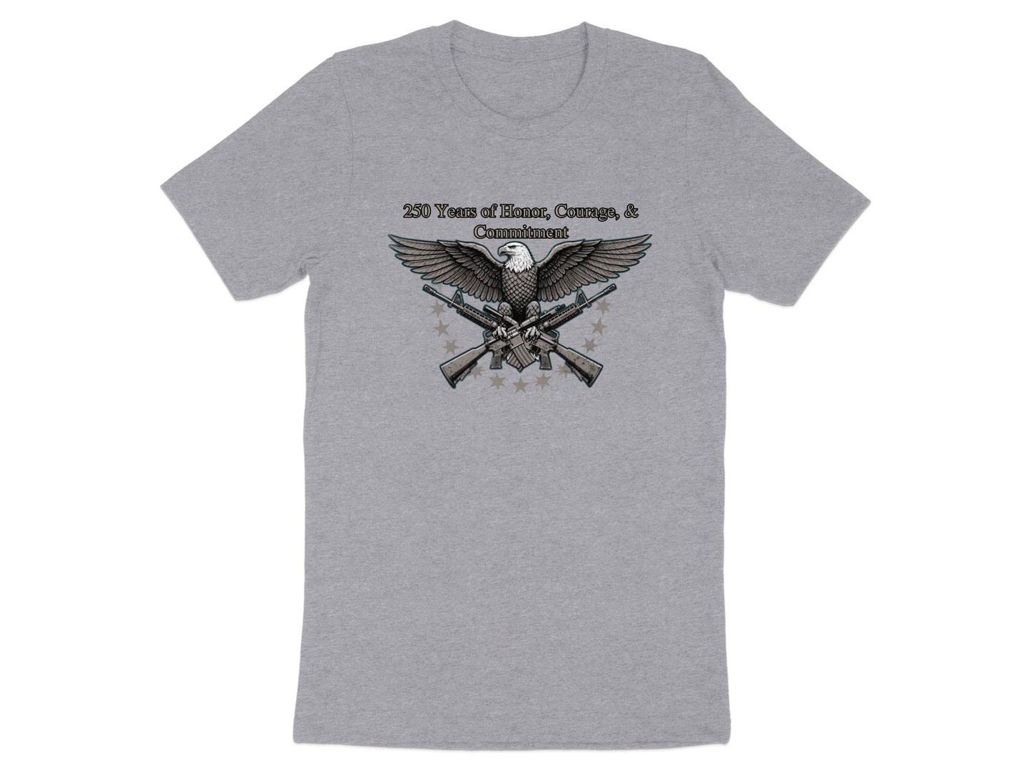 250 Years of Honor Courage Commitment T-Shirt