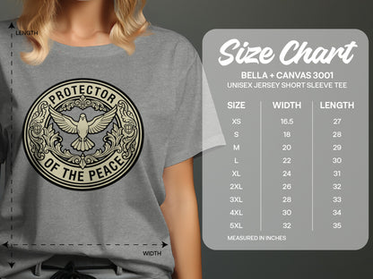 Protector of the Peace Graphic Tee Shirt