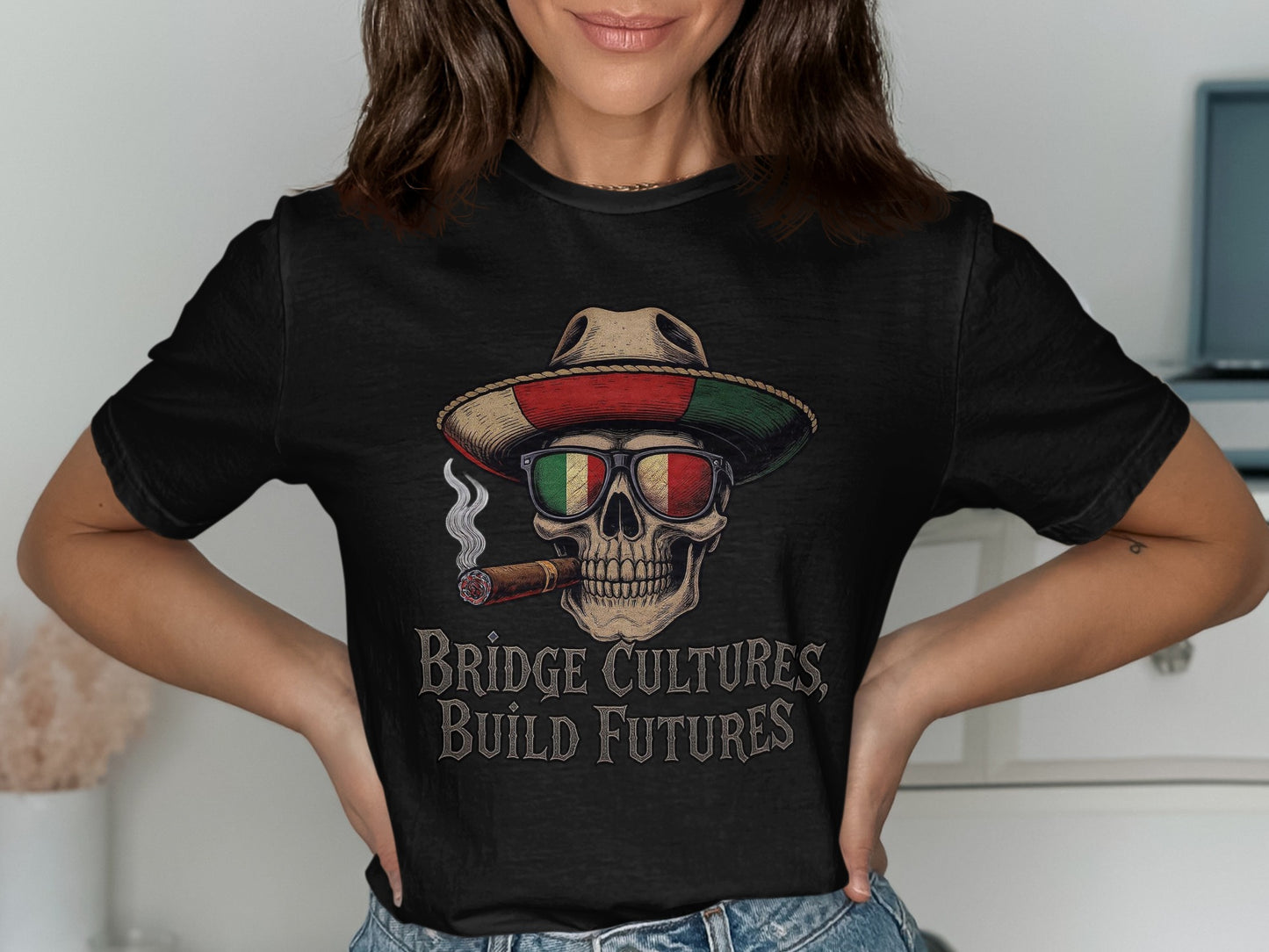 Bridge Cultures Build Futures Graphic Tee product