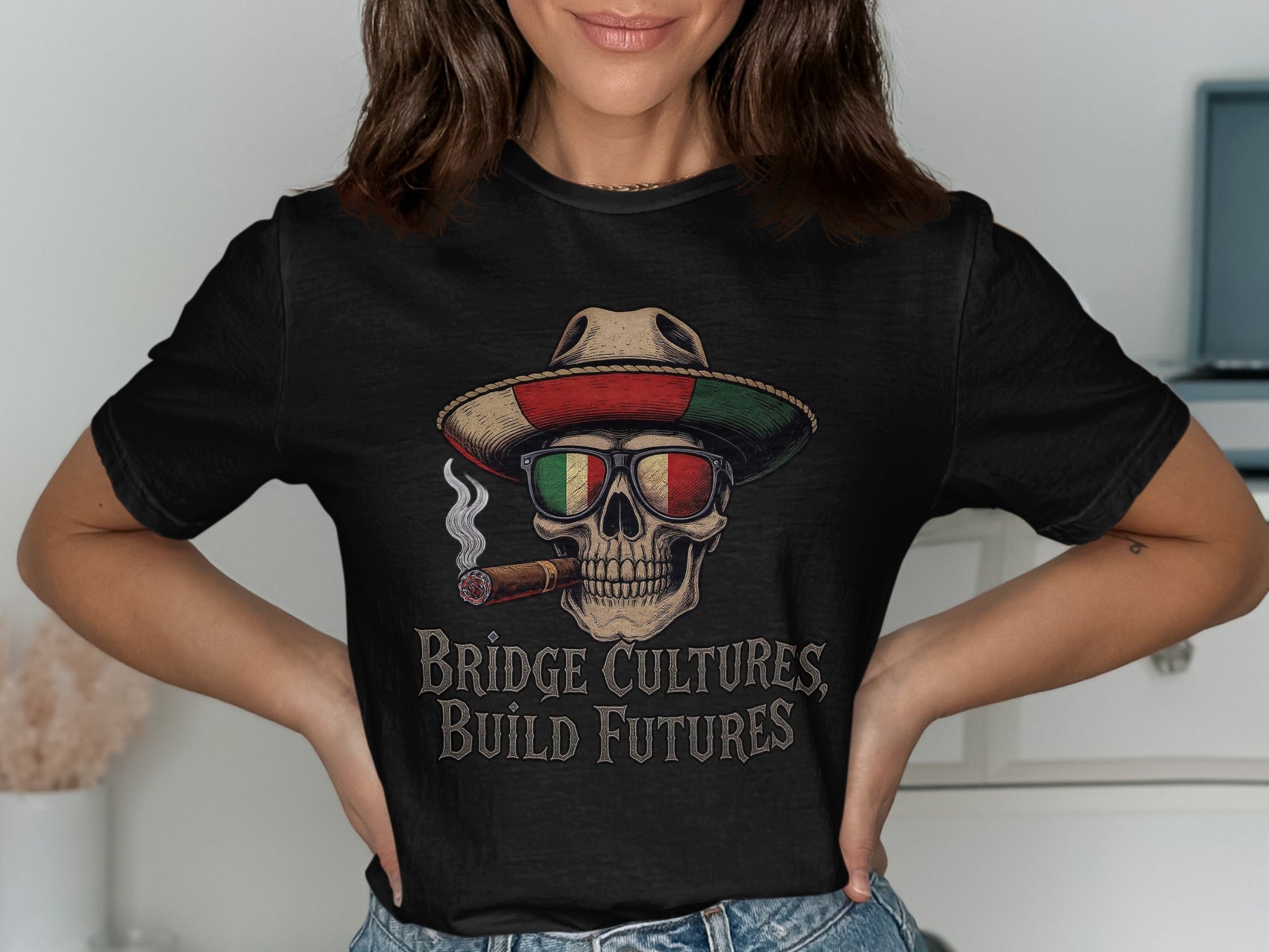 Bridge Cultures Build Futures Graphic Tee product
