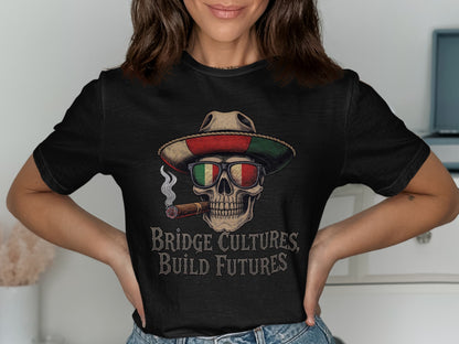 Bridge Cultures Build Futures Graphic Tee product