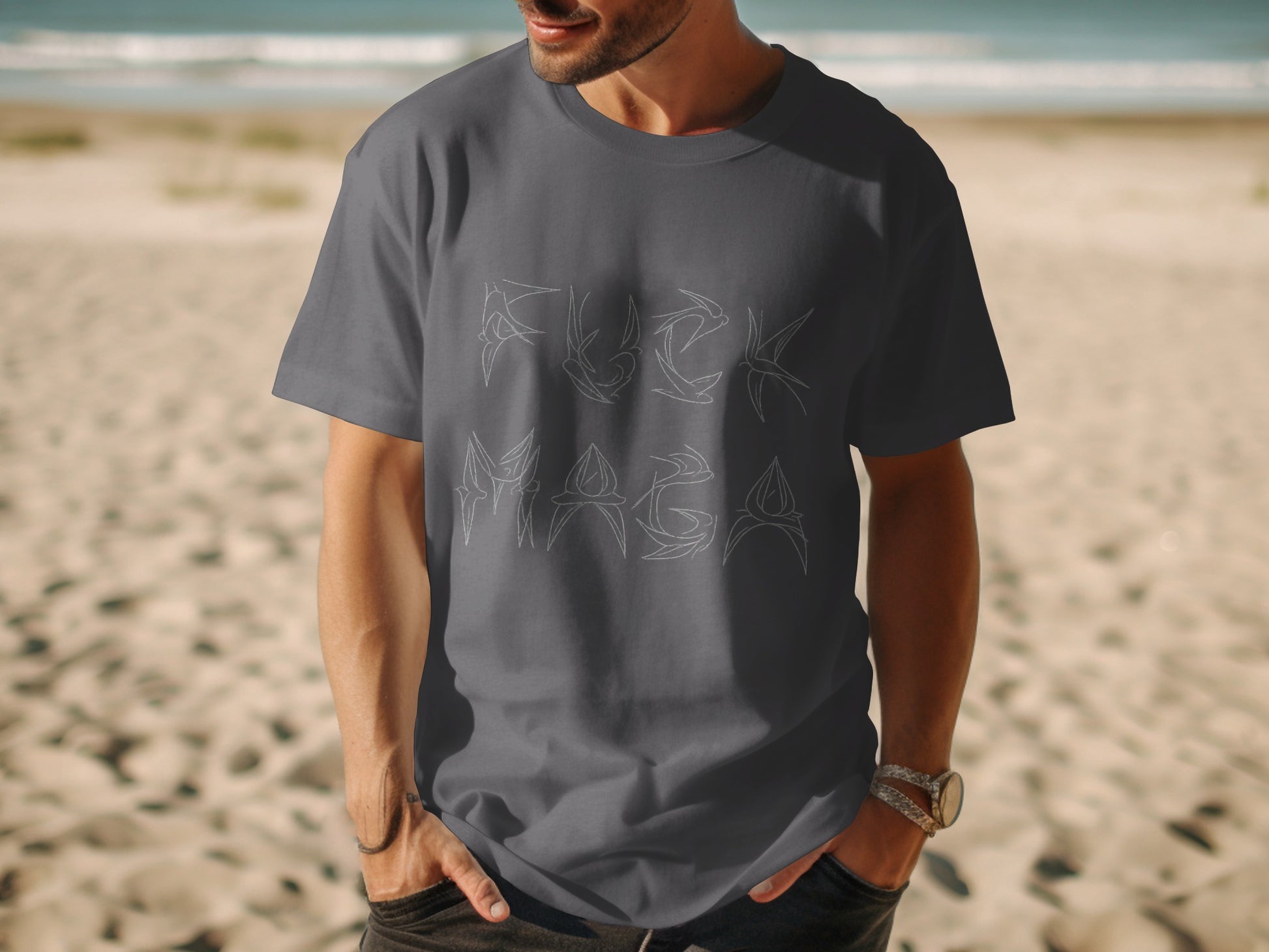 Unique Anti MAGA Graphic Inspirational T-shirt Product