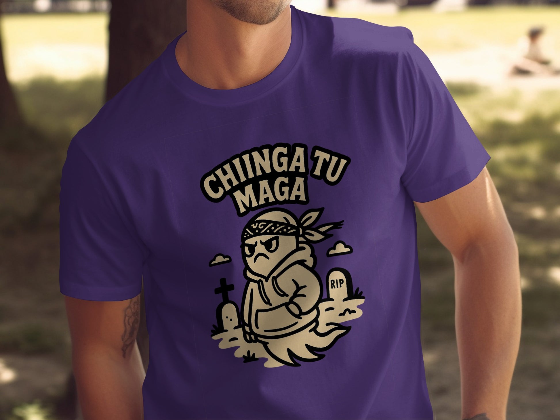 Chinga Tu Maga RIP Urban Street Style Shirt product