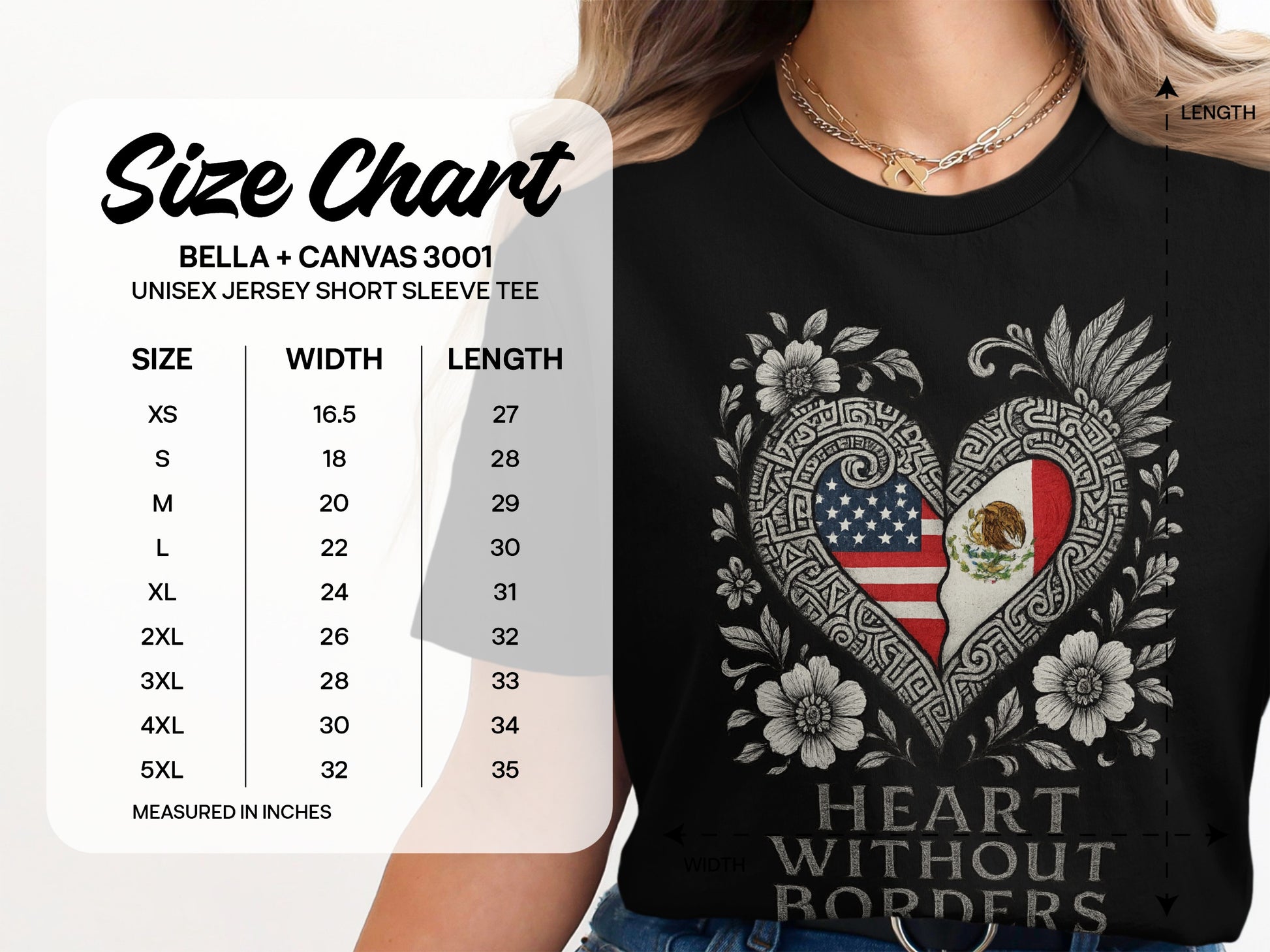 Heart Without Borders Unisex Jersey Short Sleeve Tee