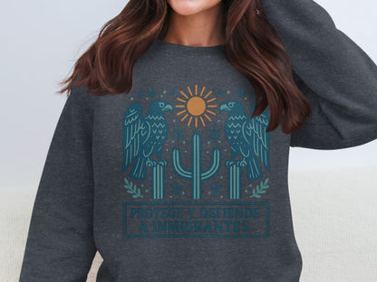 Protege y Defiende A Inmigrantes sweatshirt product type