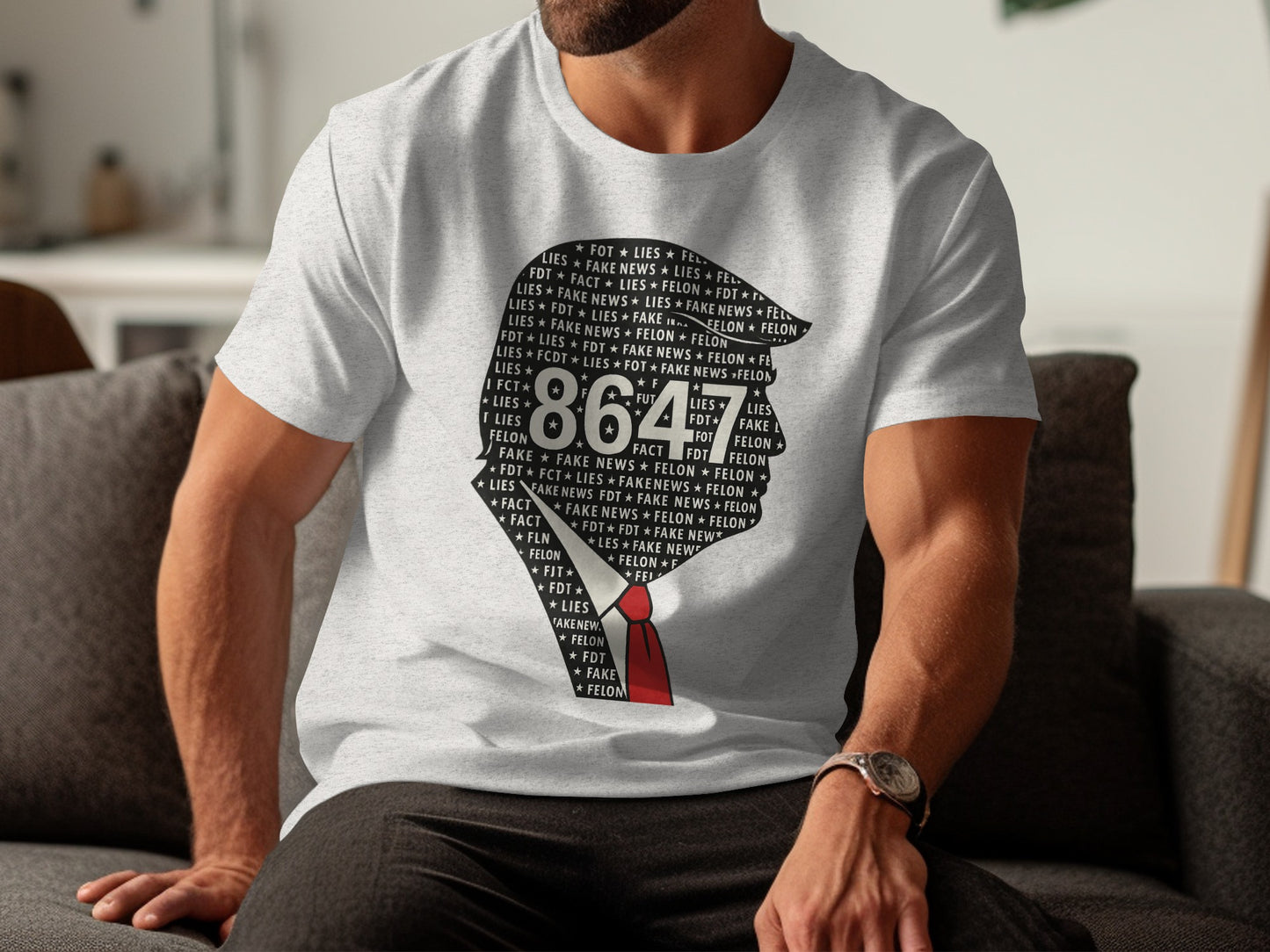 Unique Graphic Design Statement T-shirt product